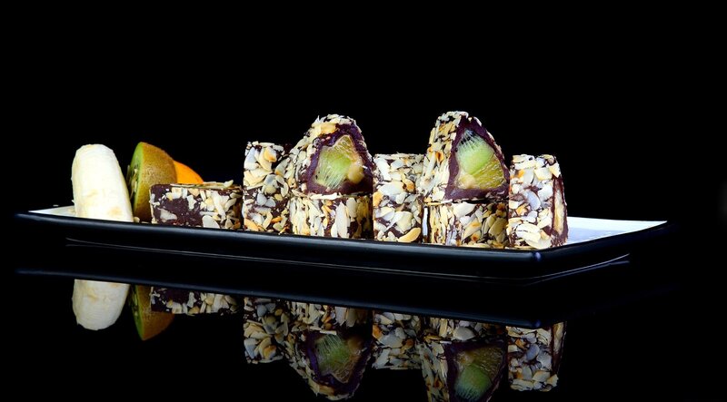 Chocolate Fruit Rolls — Black