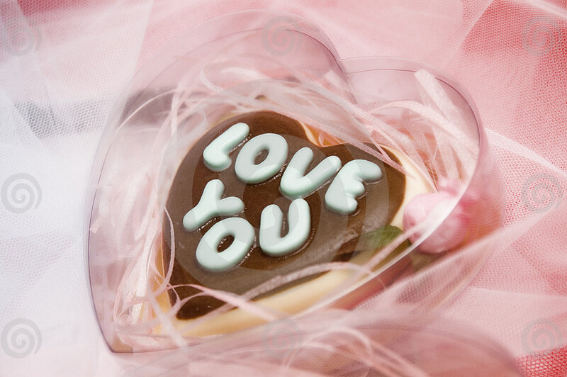 Chocolate Heart in Box