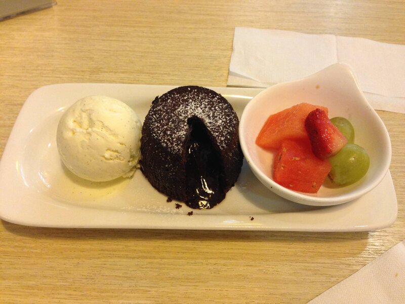 Chocolate Lava Cake — Brown, Neutral