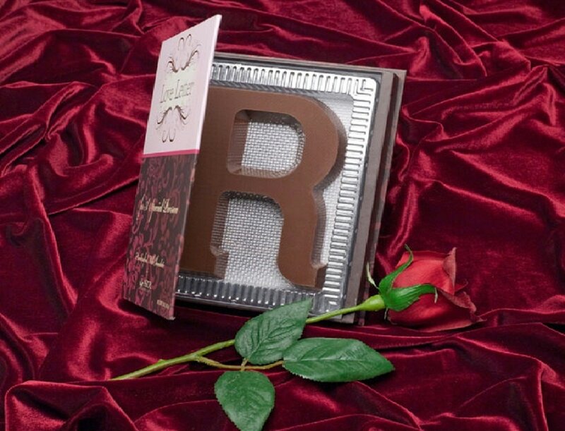 Chocolate Letter R
