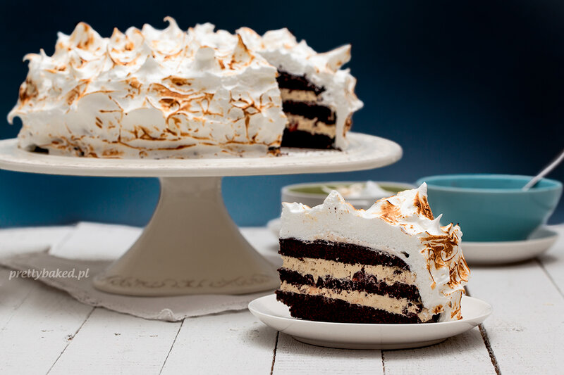 Chocolate Meringue Cake