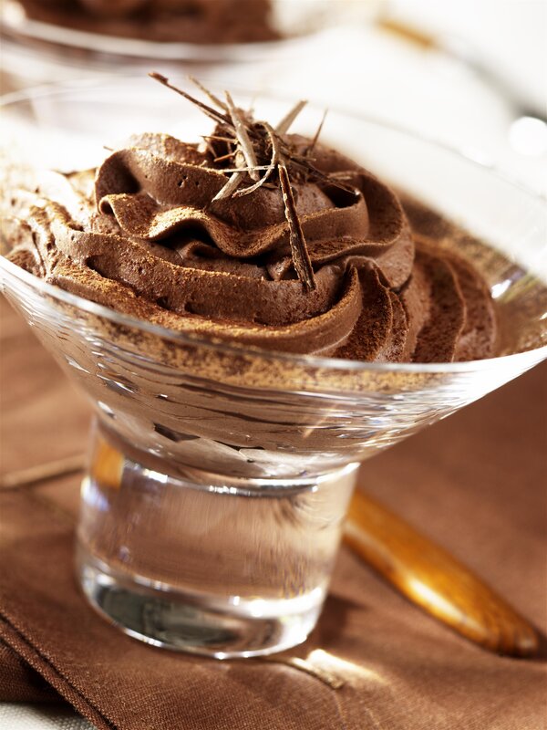 Chocolate mousse dessert