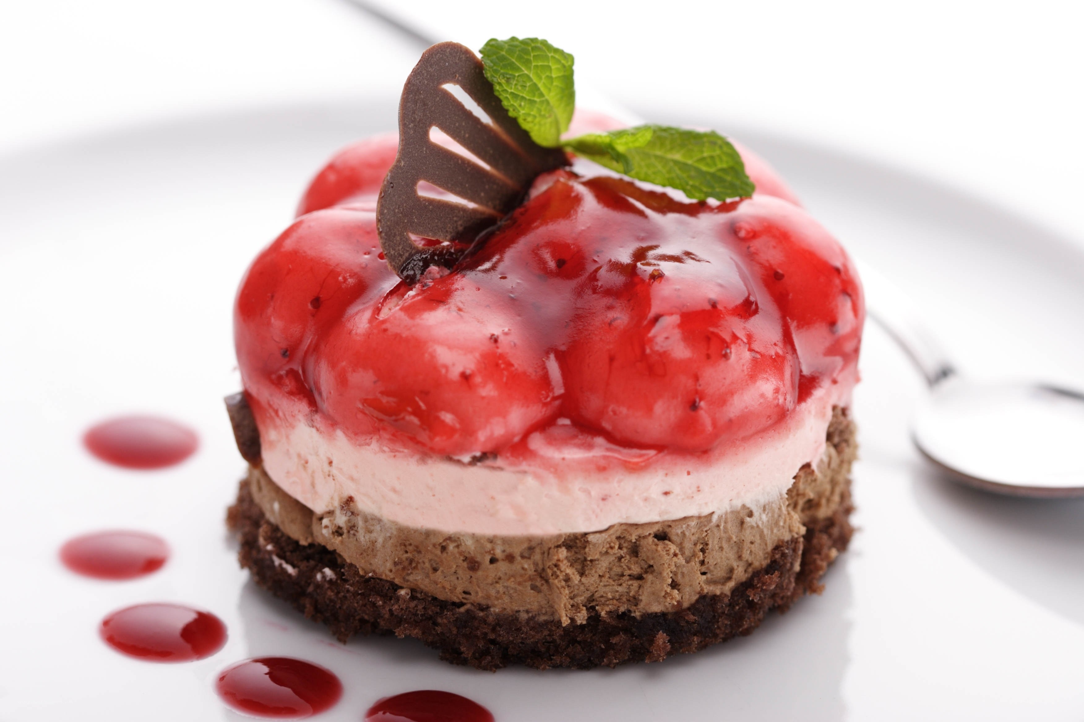 chocolate mousse dessert