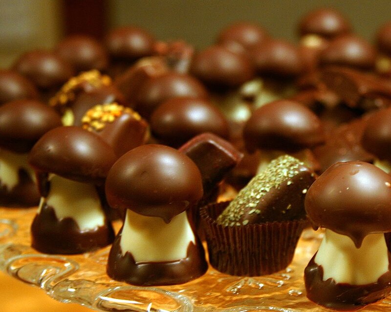 Chocolate Mushrooms