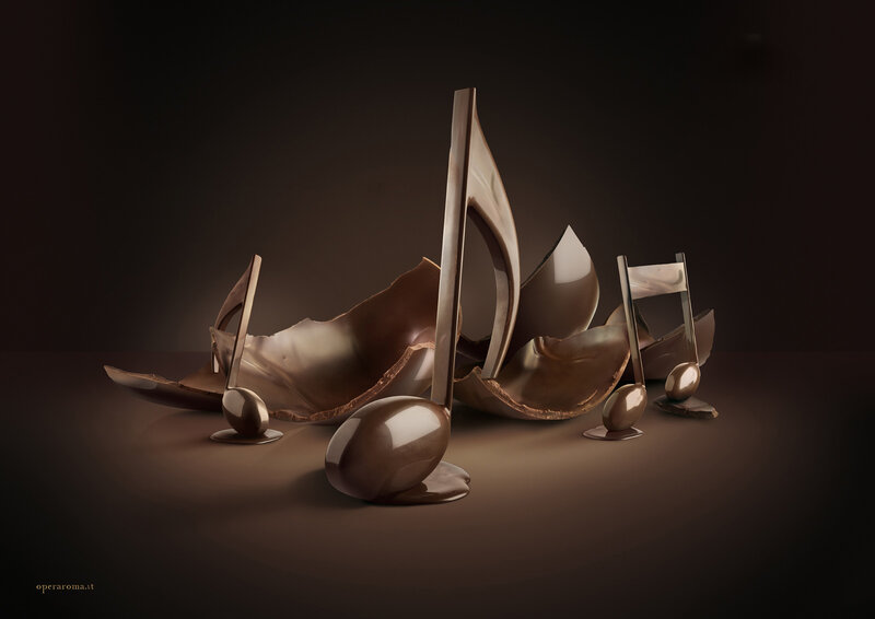 Chocolate Musical Notes