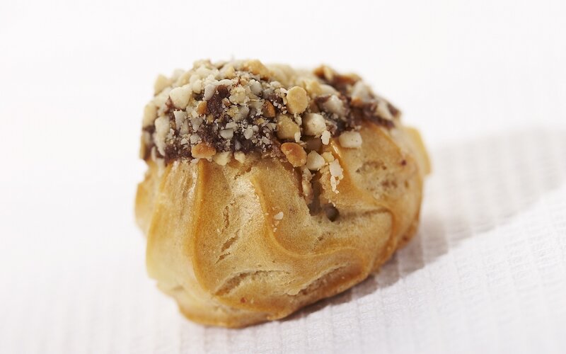 chocolate nut tartlet