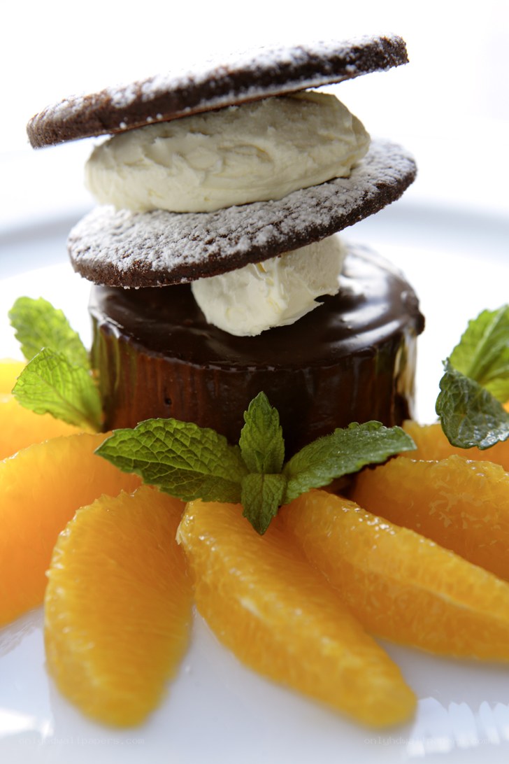 chocolate orange dessert
