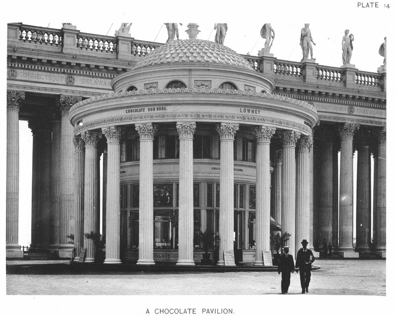 Chocolate Pavilion at a World's Fair