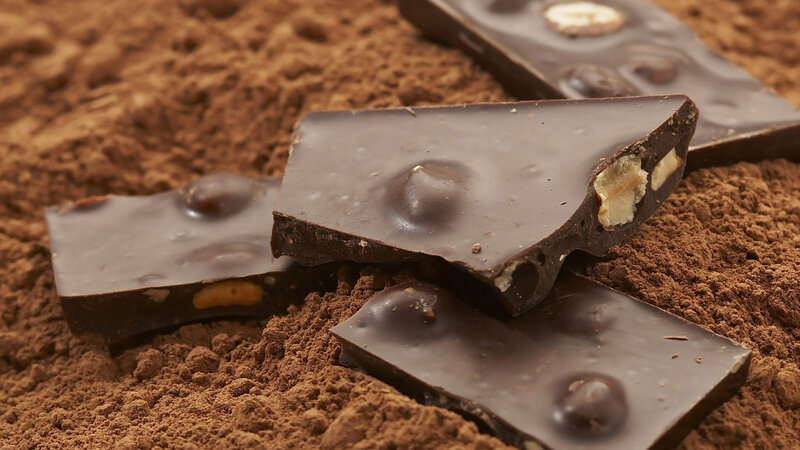 Chocolate Pieces with Nuts