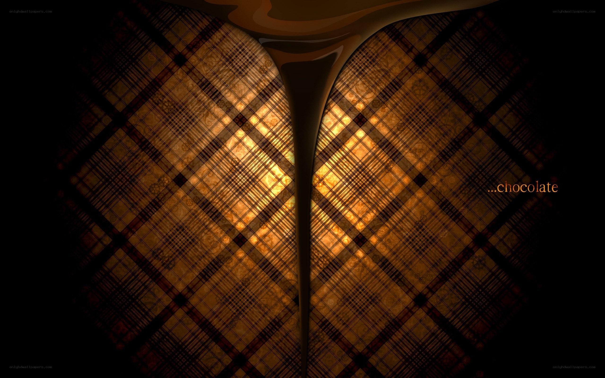...chocolate plaid background