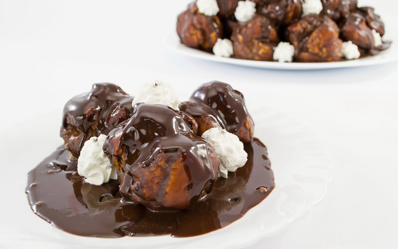 Chocolate Profiteroles