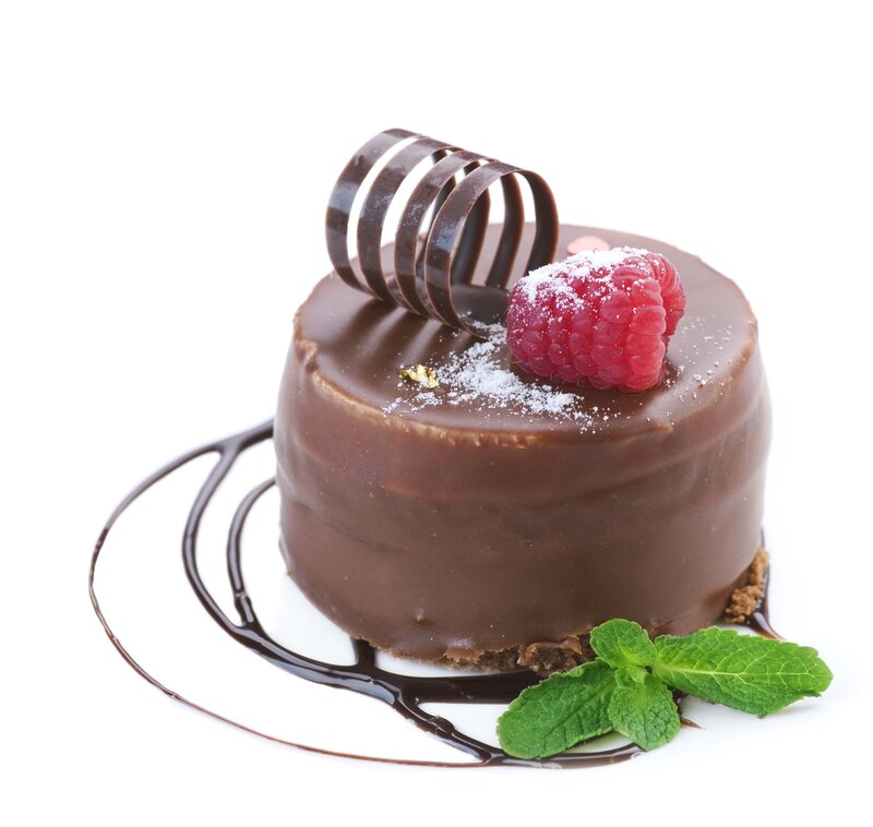 chocolate raspberry dessert