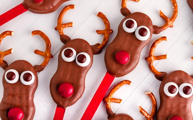 Chocolate Reindeer Treats