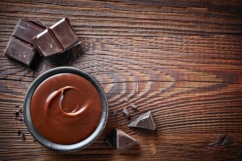 Chocolate Sauce in Bowl