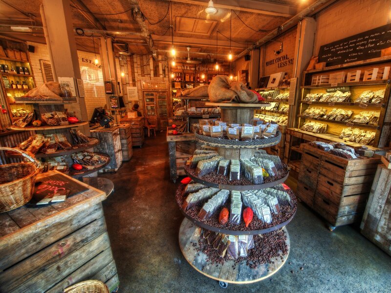 Chocolate Shop Interior