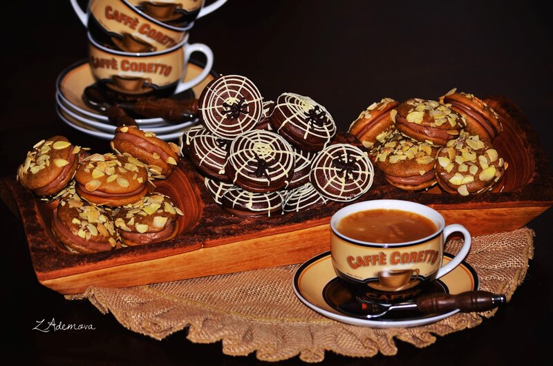 Chocolate Spider Cookies