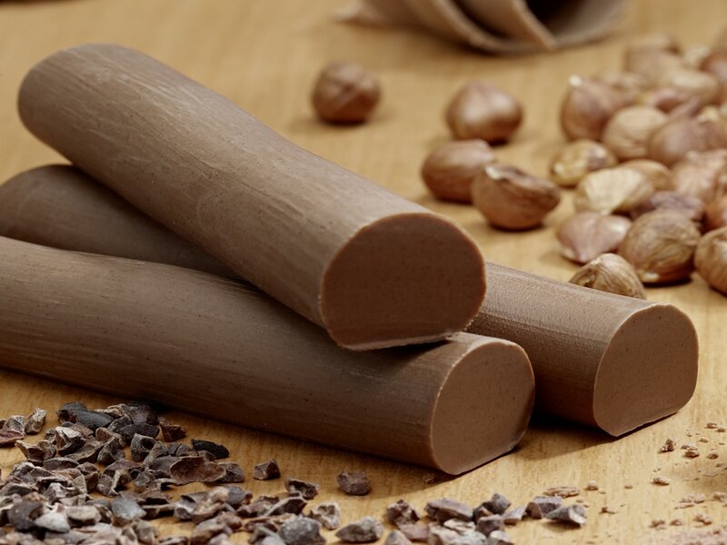 Chocolate Sticks with Nuts