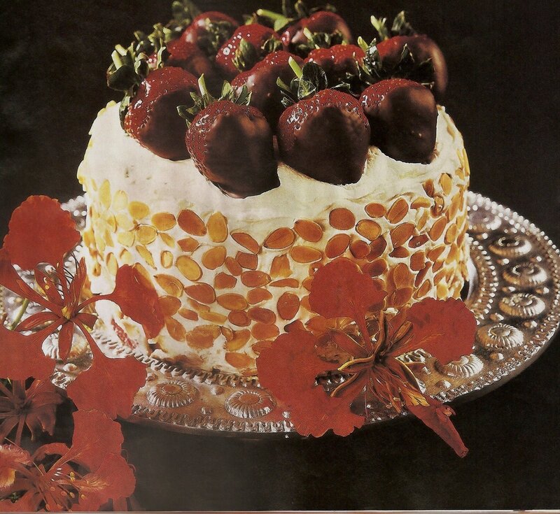 chocolate strawberry cake