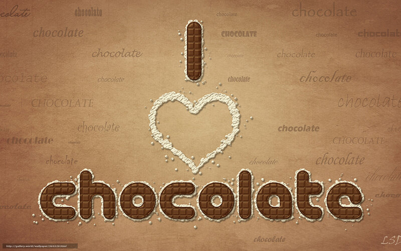 Chocolate-themed Graphic