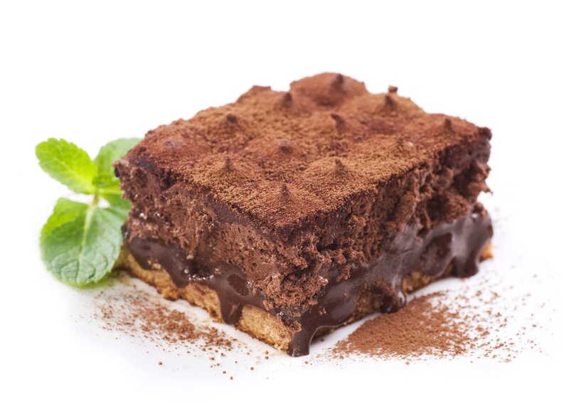 Chocolate Tiramisu Slice