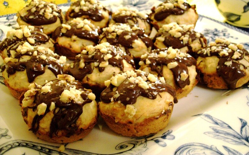Chocolate-topped Muffins