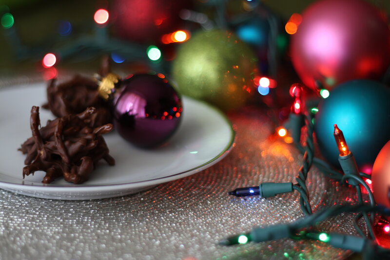 Chocolate Treats on Plate