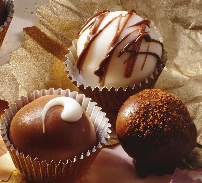Chocolate Truffles — Brown