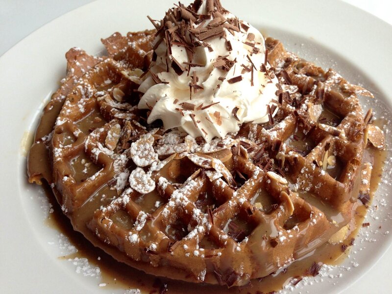 Chocolate Waffle Dessert