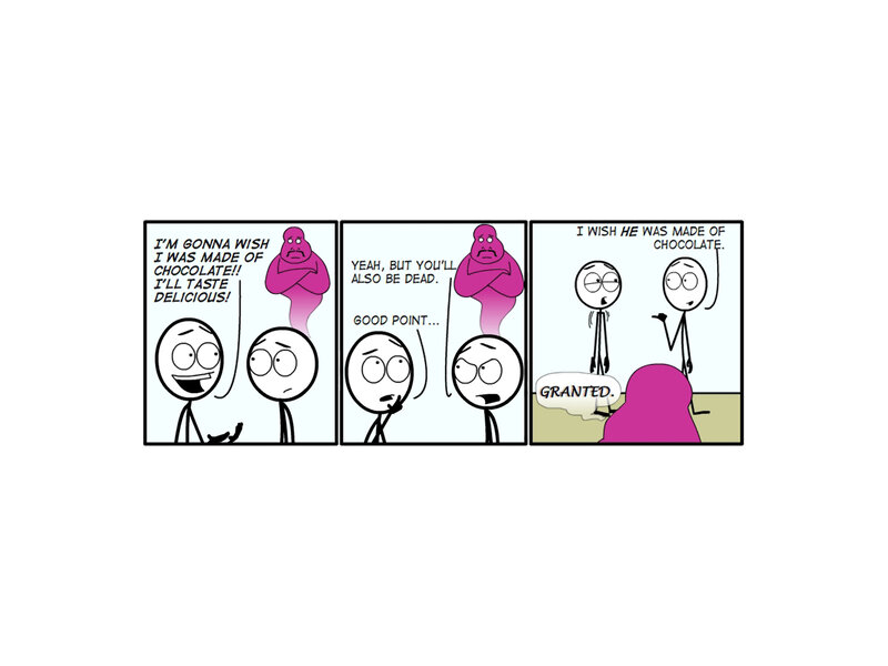 Chocolate Wish Comic