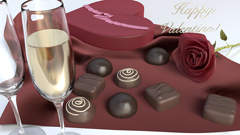 Chocolates and Champagne