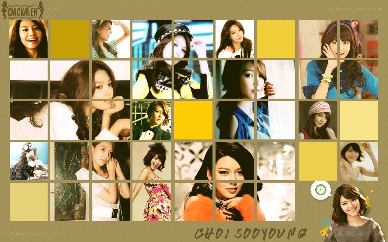 Choi Soo-young photo collage