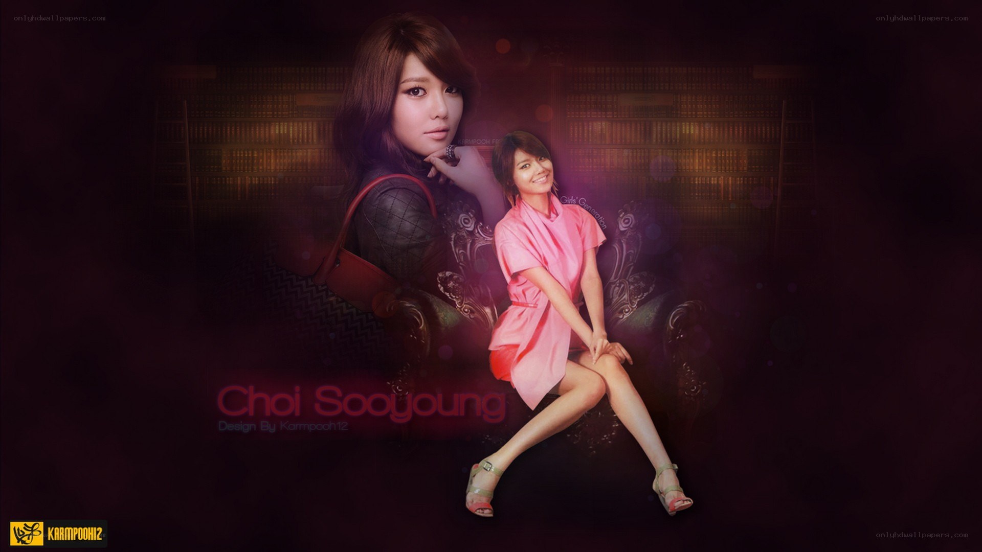 Choi Sooyoung portrait collage