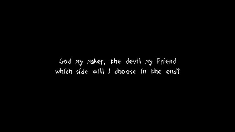 choice between good and evil