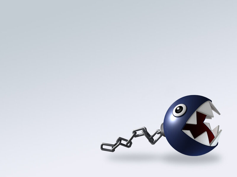 Chomp in a chain
