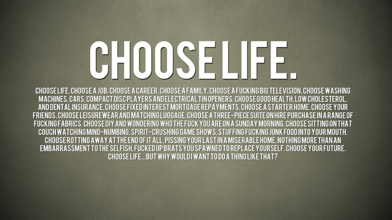 choose life text