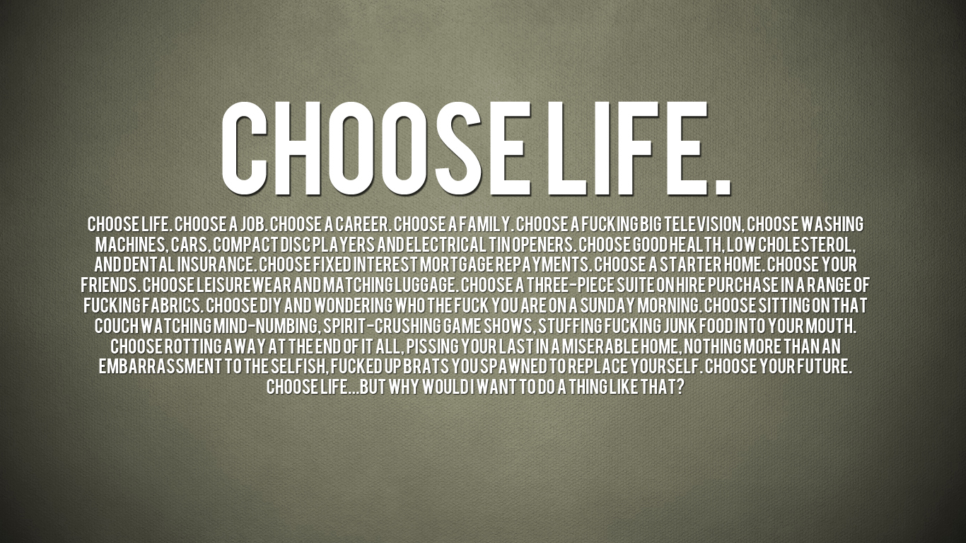 choose life text