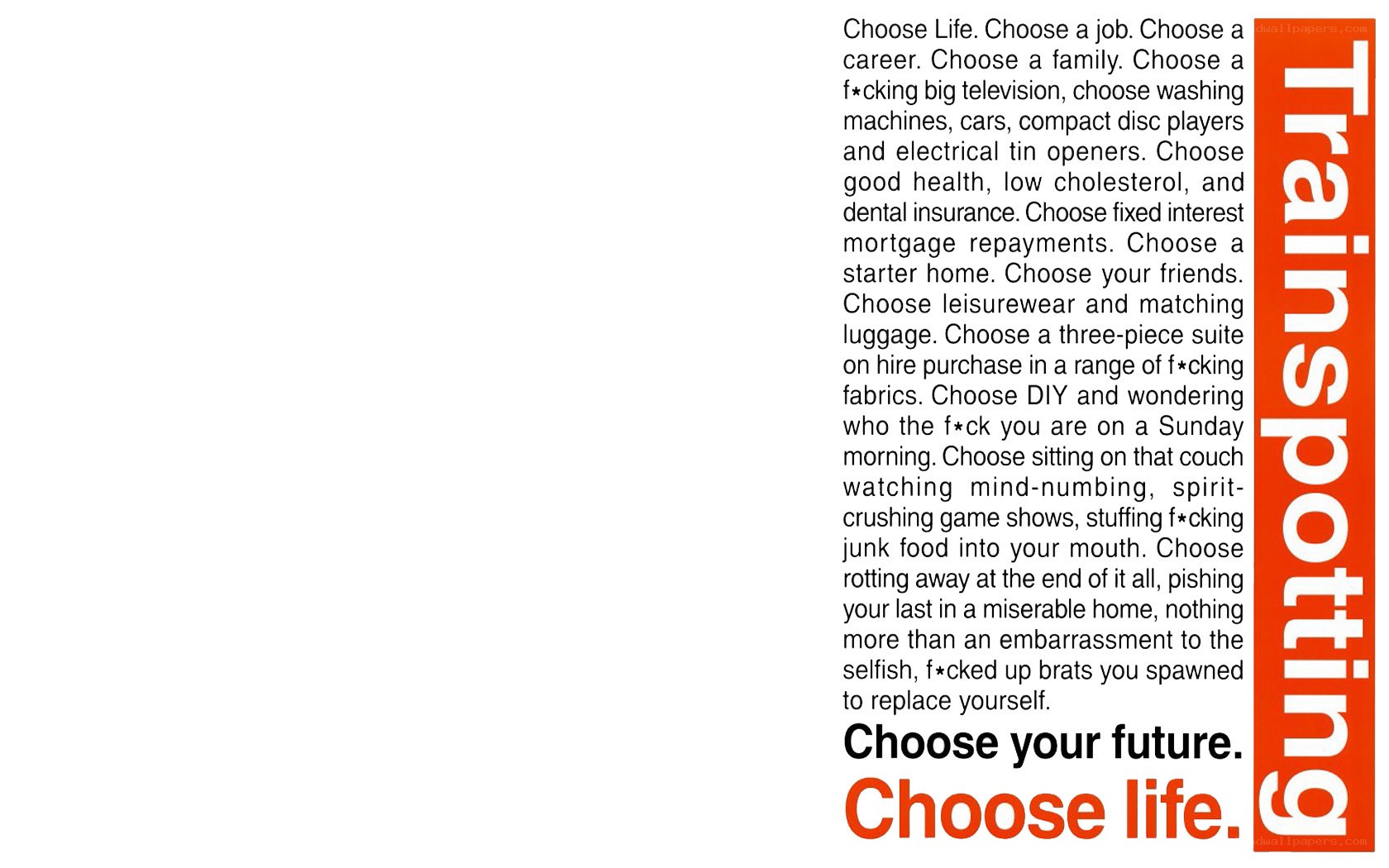 Choose Your Life Ad