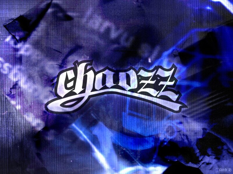 Chooz logo on blue background