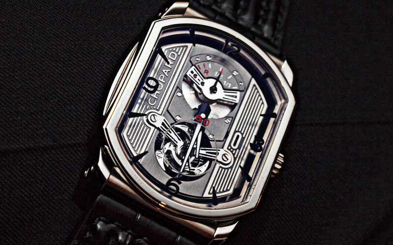 Chopard Watch on Black Fabric