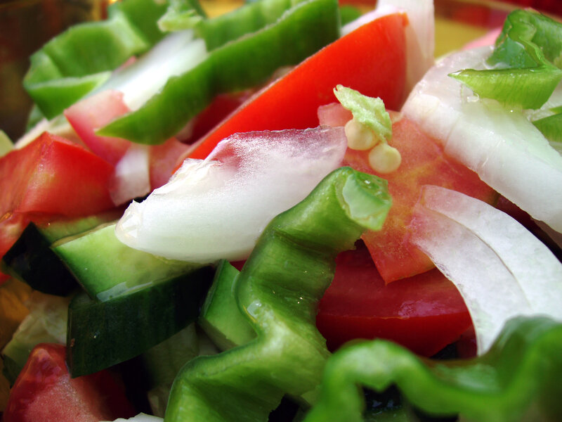 Chopped Salad Vegetables