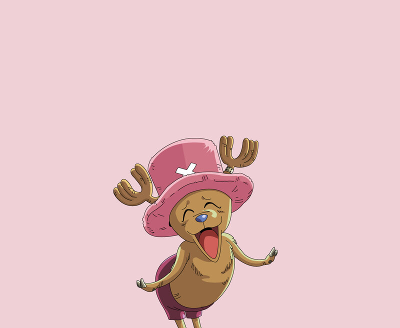 Chopper laughing happily