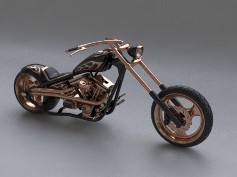 chopper motorcycle model