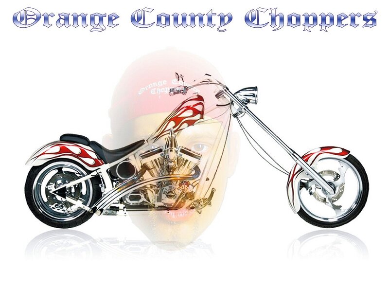 Chopper Motorcycle — White, Dramatic