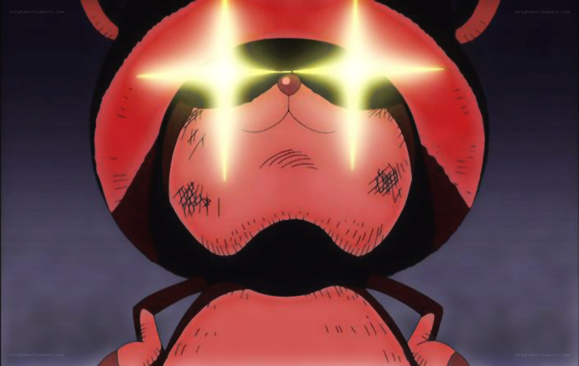 Chopper with glowing eyes