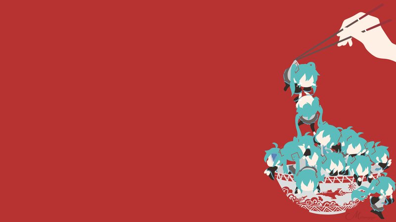 Chopsticks Lifting Anime Characters