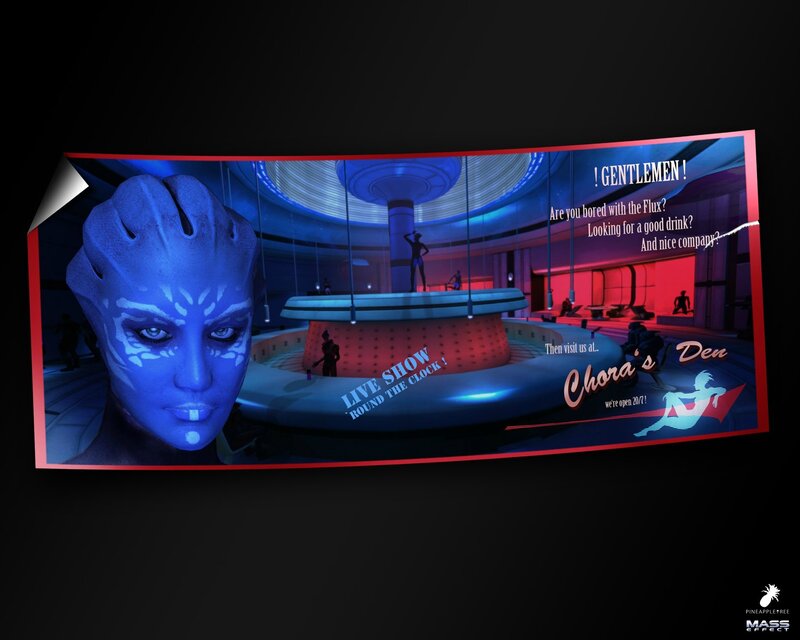 Chora's Den advertisement