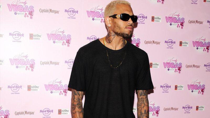 Chris Brown at a red carpet event