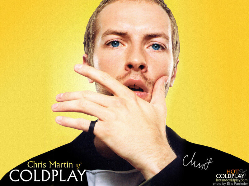 Chris Martin of Coldplay