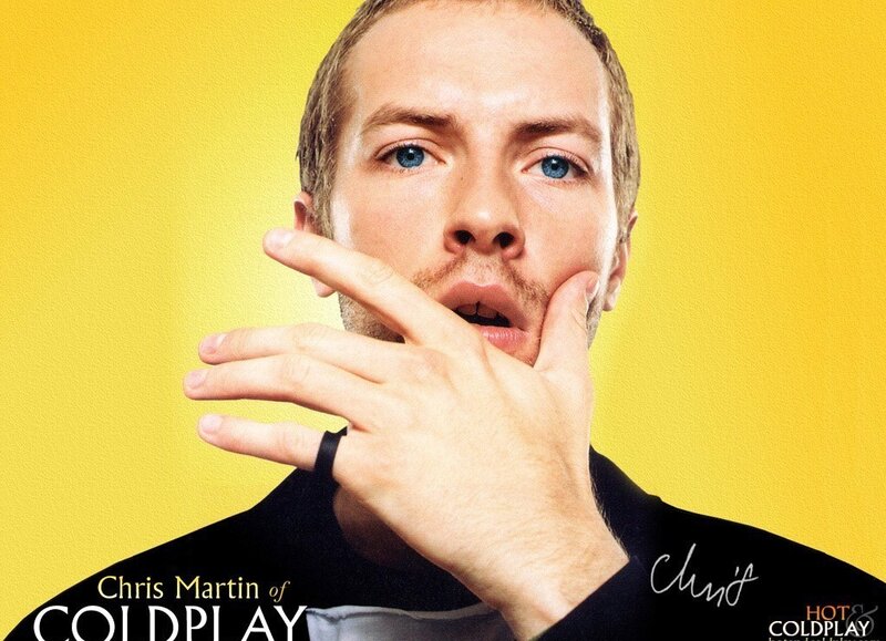 Chris Martin of Coldplay