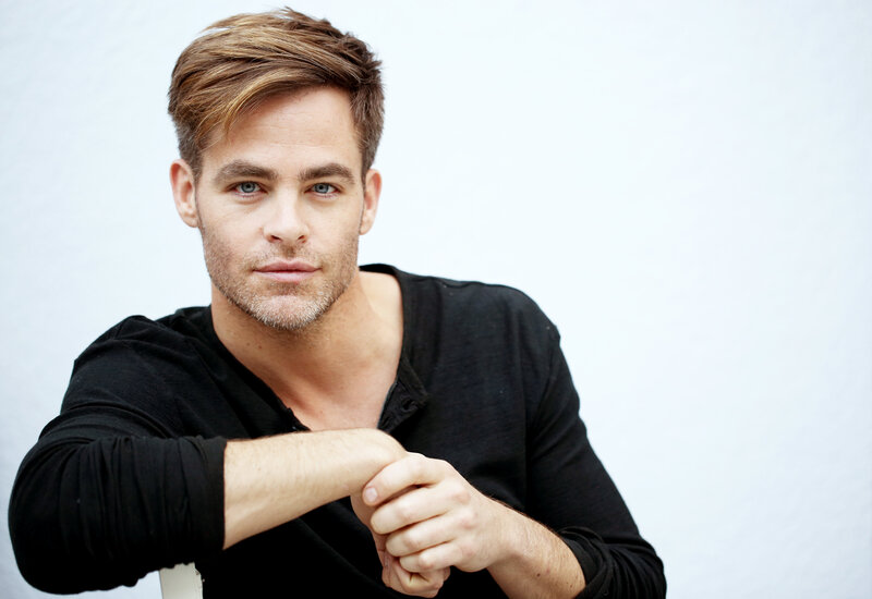 Chris Pine portrait